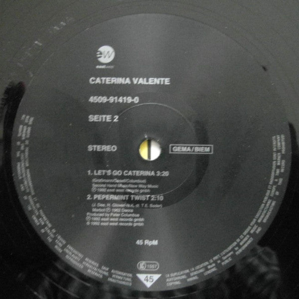 Caterina Valente : Come On Caterina (Maxi-Mix) (12", P/Mixed, Mad)