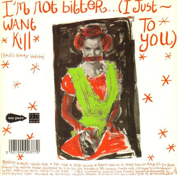 Voodoo Queens : F, Is For Fame (7", Single, Gre)