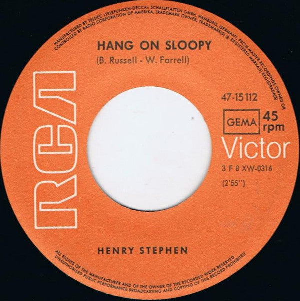 Henry Stephen : Limon Limonero (7", Single)