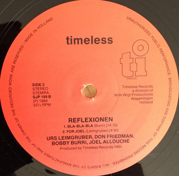 Reflexionen : Reflexionen (LP, Album)