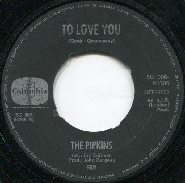 The Pipkins : Gimme Dat Ding (7")