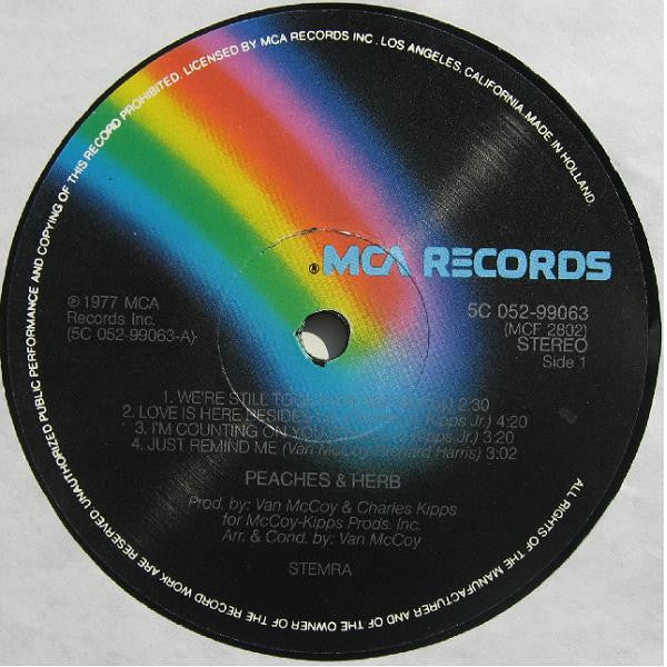 Peaches & Herb : Peaches & Herb (LP, Album, RE)