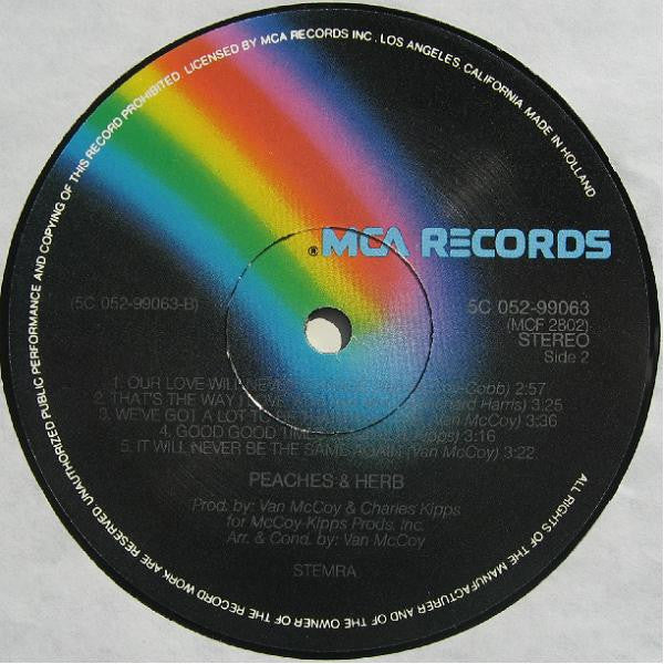 Peaches & Herb : Peaches & Herb (LP, Album, RE)