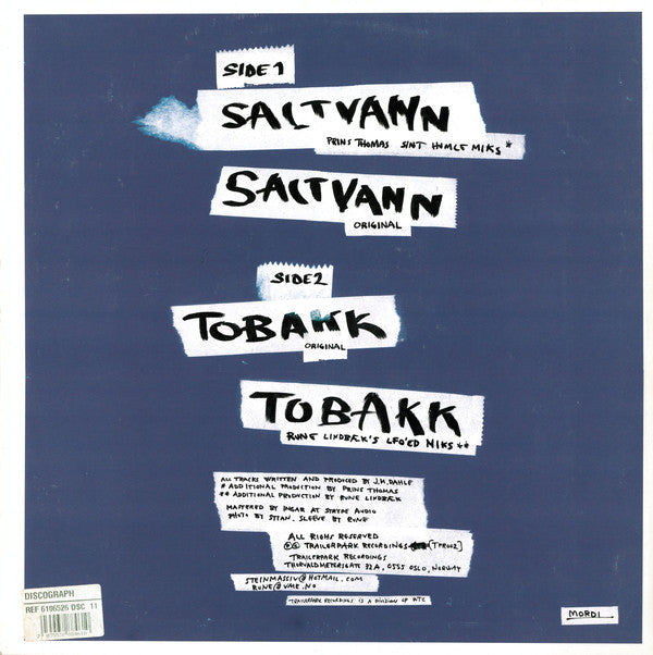 Kango's Stein Massiv : Gul Klister (12")