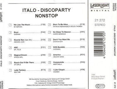 Various : Italo - Discoparty Nonstop (CD, Comp, Mixed)