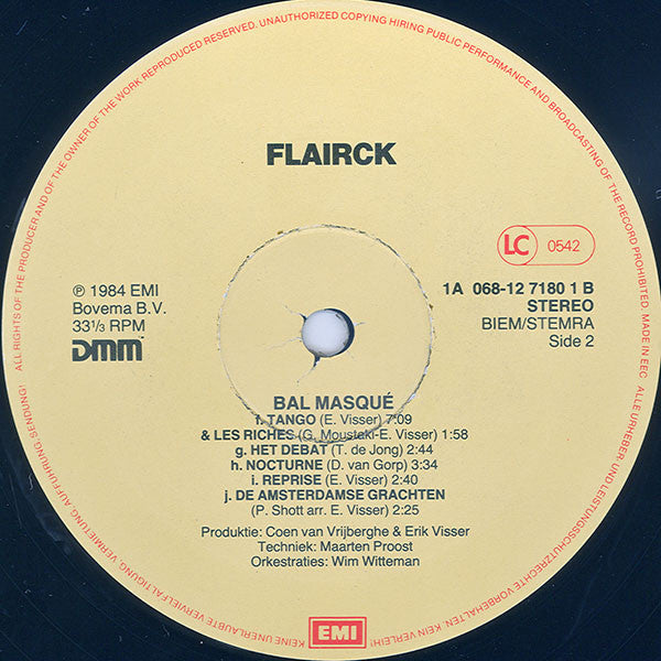 Flairck : Bal Masqué (LP, Album)