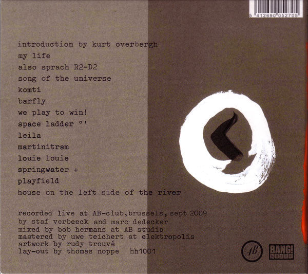 Franco Saint De Bakker : Live At The Ancienne Belgique III (CD, Album, Dig)