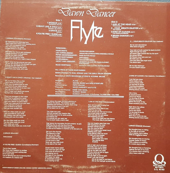 Flyte (3) : Dawn Dancer (LP, Album)