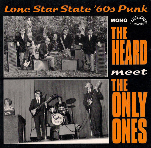 The Heard meet The Only Ones (3) : Lone Star State '60s Punk: The Heard Meet The Only Ones (10", Comp, Mono, RM)