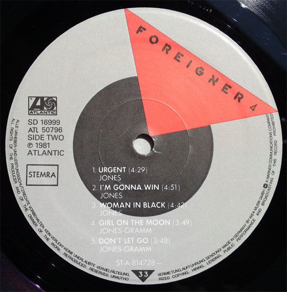 Foreigner : 4 (LP, Album)