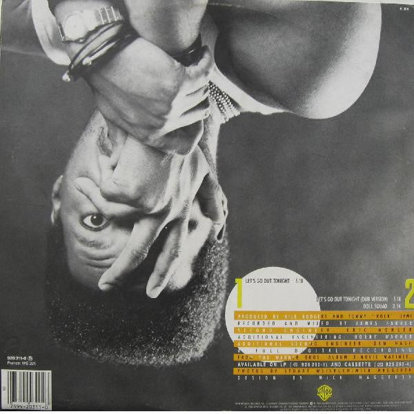 Nile Rodgers : Let's Go Out Tonight (12", Maxi)