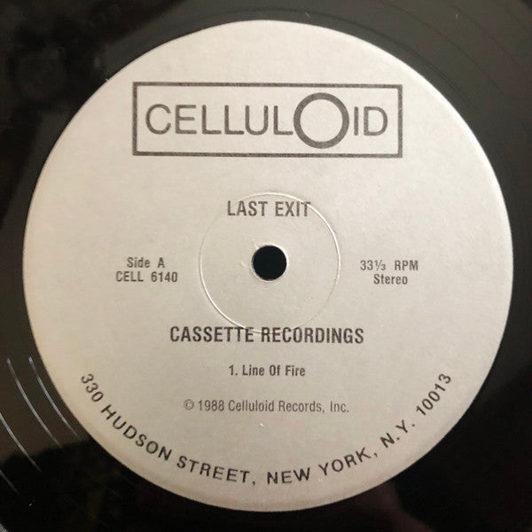 Last Exit : Cassette Recordings 87 (LP, Album)