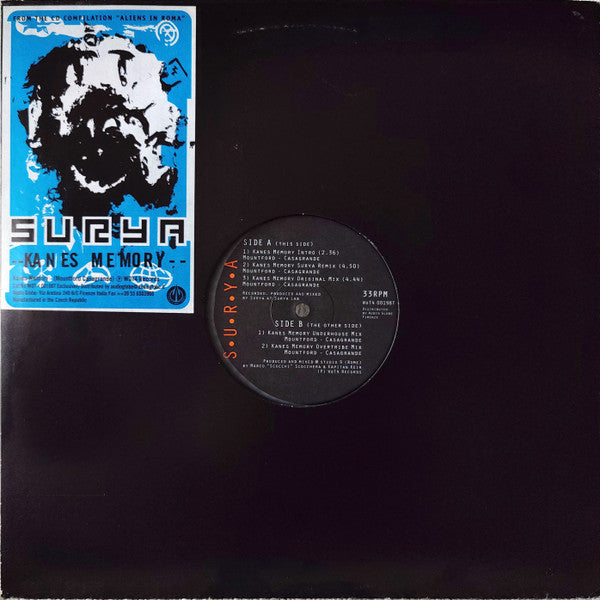 Surya : Kane's Memory (12")