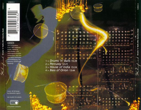 Richard Wahnfried : Drums 'n' Balls (The Gancha Dub) (CD, Album)