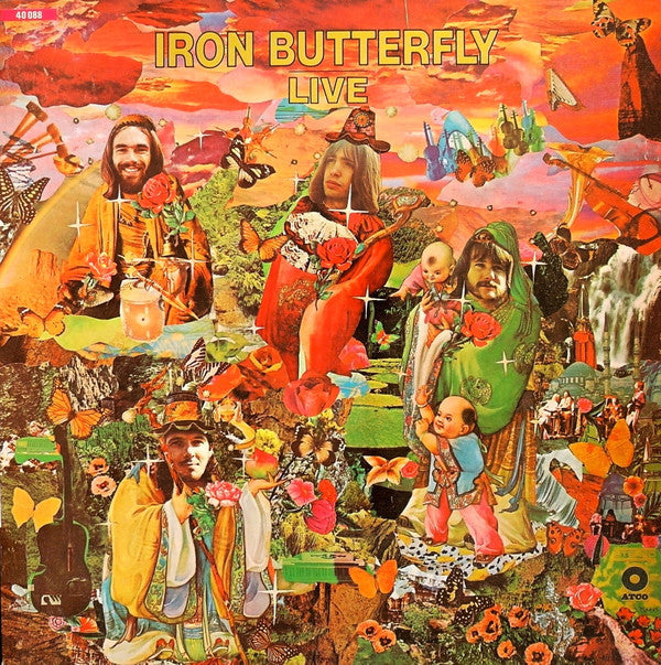 Iron Butterfly : Live (LP, Album)