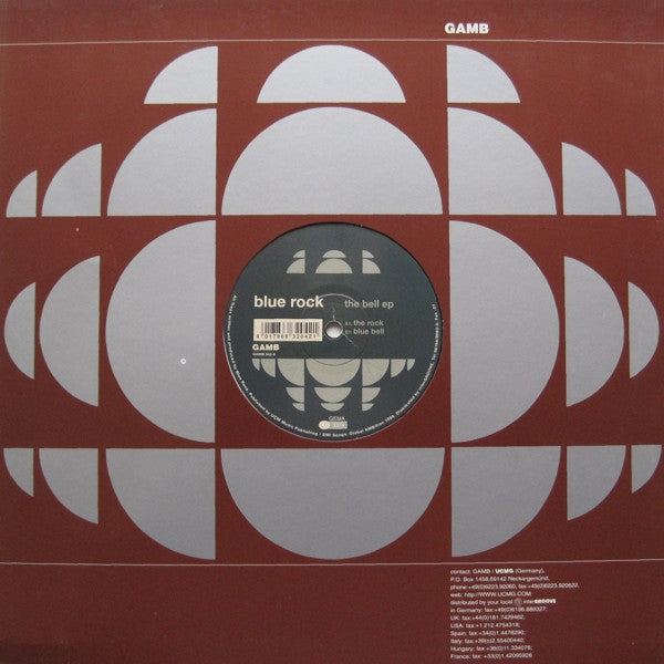 Blue Rock : The Bell EP (12", EP)
