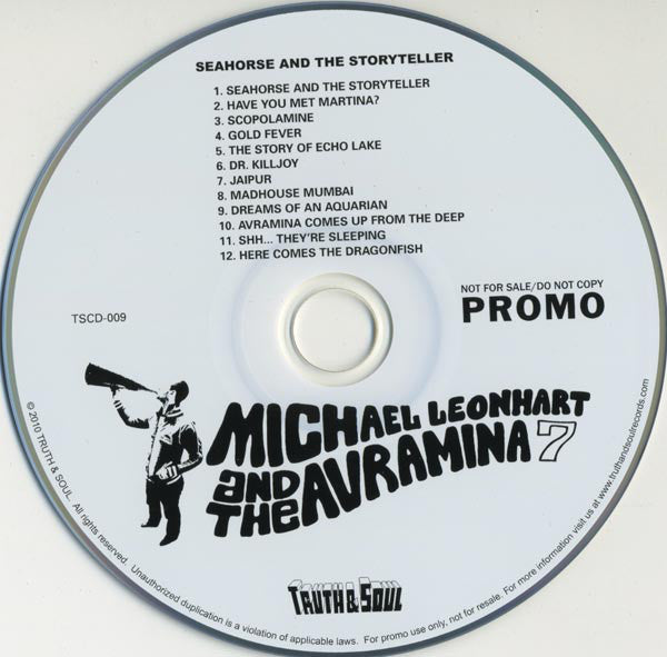 Michael Leonhart And The Avramina 7 : Seahorse And The Storyteller (CD, Album, Promo)