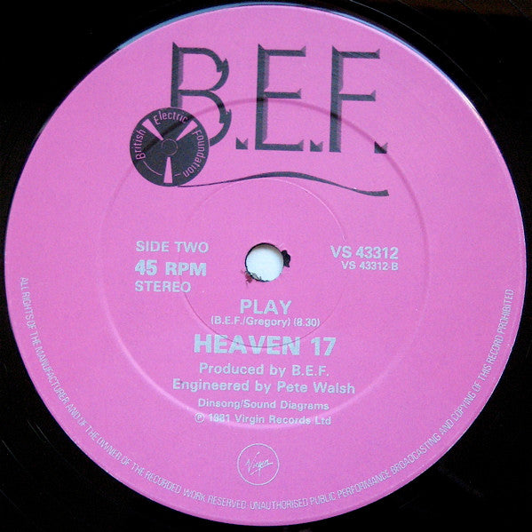 Heaven 17 : Play To Win (12", Single)