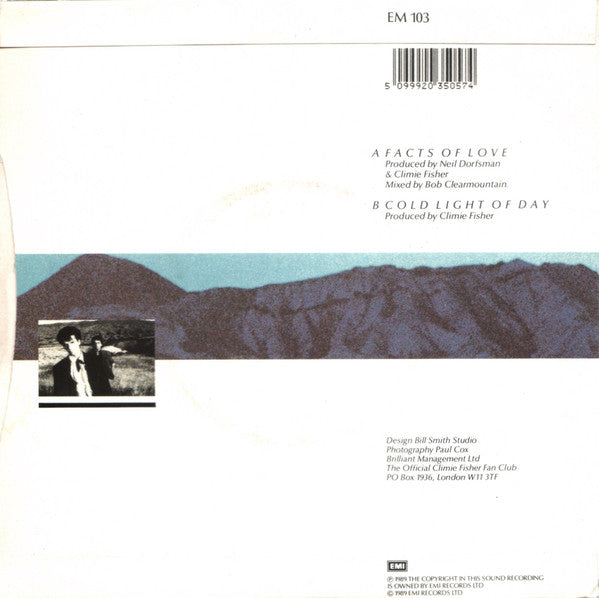 Climie Fisher : Facts Of Love (7", Single)