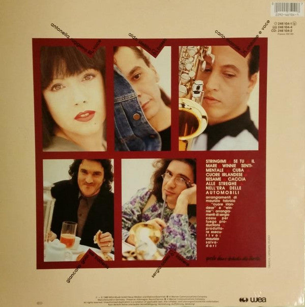 Matia Bazar : Red Corner (LP, Album)