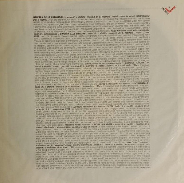 Matia Bazar : Red Corner (LP, Album)