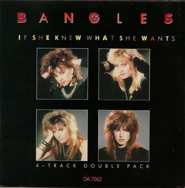 Bangles : If She Knew What She Wants (2x7", Single, Ltd)