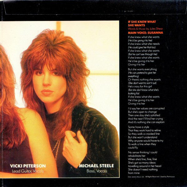 Bangles : If She Knew What She Wants (2x7", Single, Ltd)