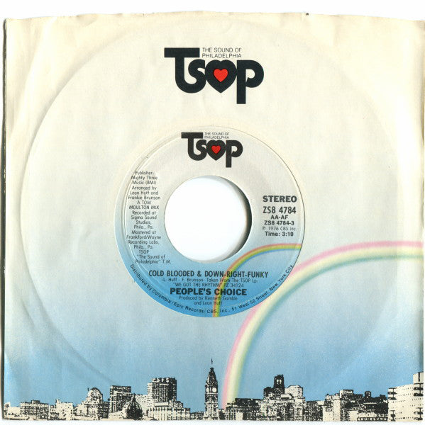 People's Choice : Jam, Jam, Jam (All Night Long) (7", Single, Styrene, Pit)