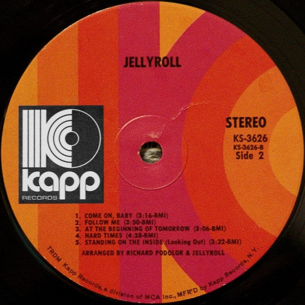 Jellyroll : Jellyroll (LP, Album)