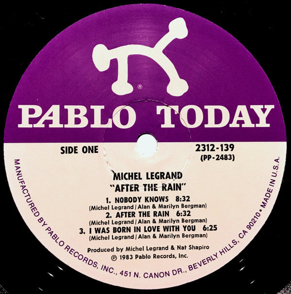 Michel Legrand : After The Rain (LP, Album)