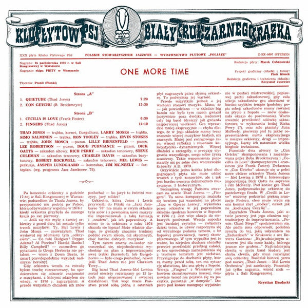 Thad Jones - Mel Lewis Orchestra* : One More Time! (LP)