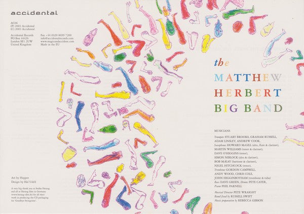The Matthew Herbert Big Band : The Process, The Parts, The Many And The Few (12")