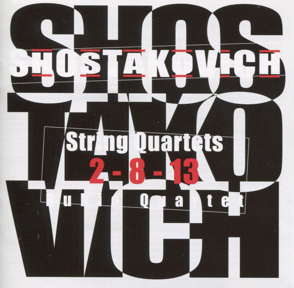 Dmitri Shostakovich, Rubio Quartet : String Quartets (Complete) (5xCD + Box)