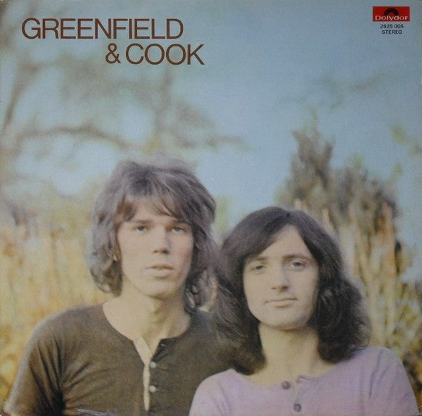 Greenfield & Cook : Greenfield & Cook (LP, Album)