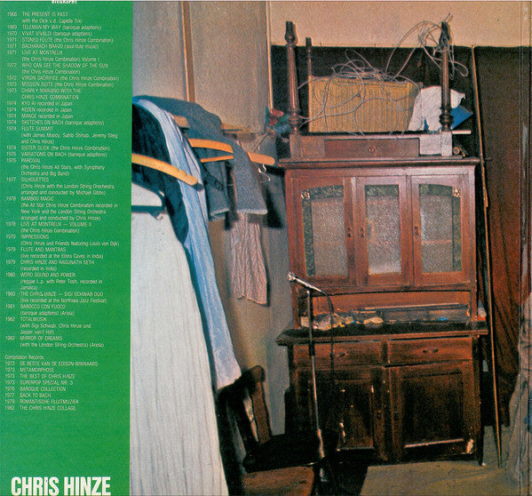 Chris Hinze, Siegfried Schwab : Backstage (LP, Album)