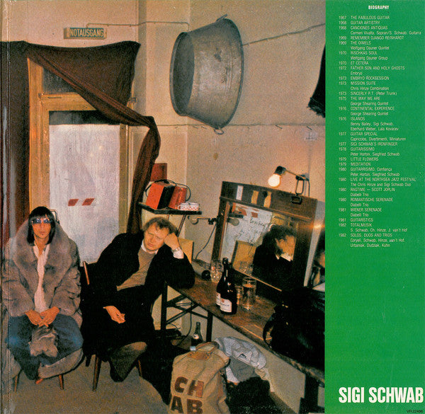 Chris Hinze, Siegfried Schwab : Backstage (LP, Album)