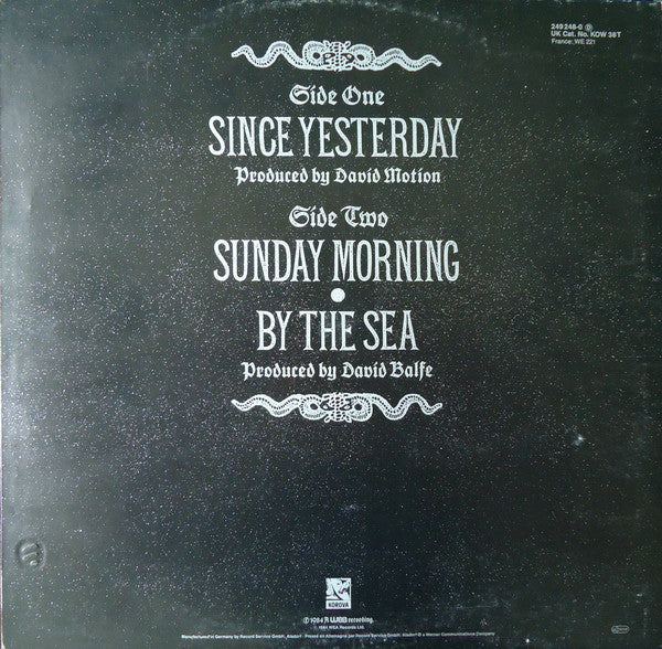 Strawberry Switchblade : Since Yesterday (12")