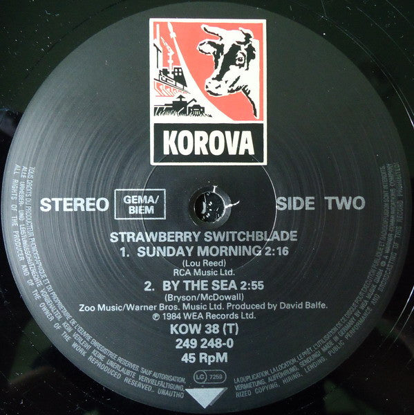 Strawberry Switchblade : Since Yesterday (12")