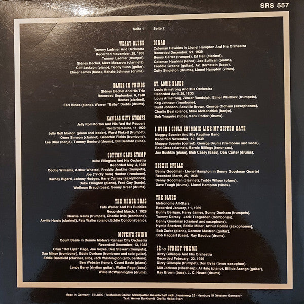 Various : Golden Days Of Jazz (LP, Comp, Mono)