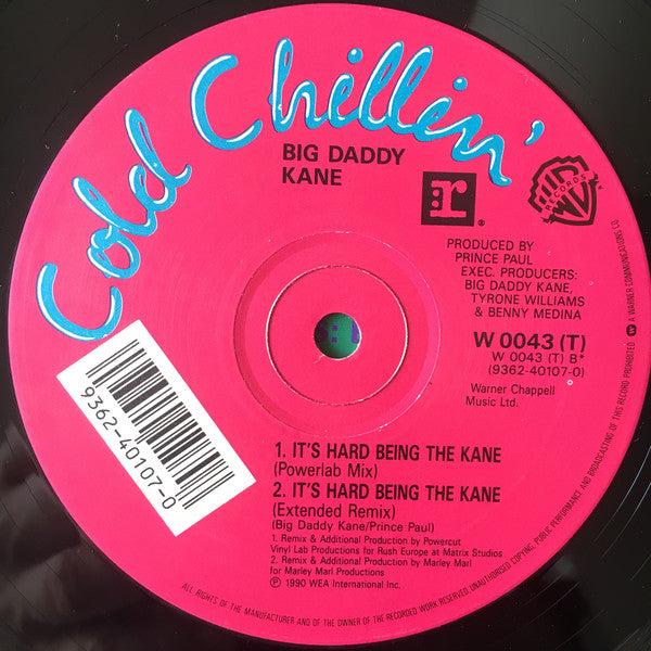 Big Daddy Kane : Keep 'Em On The Floor (12")
