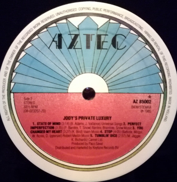 Jody's Private Luxury : Jody's Private Luxury (LP, Album)