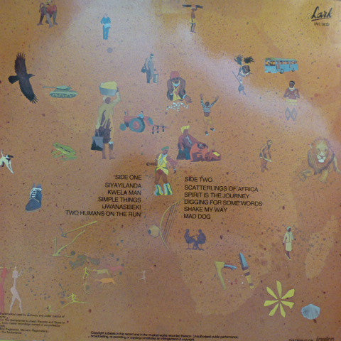 Juluka : Scatterlings (LP, Album)