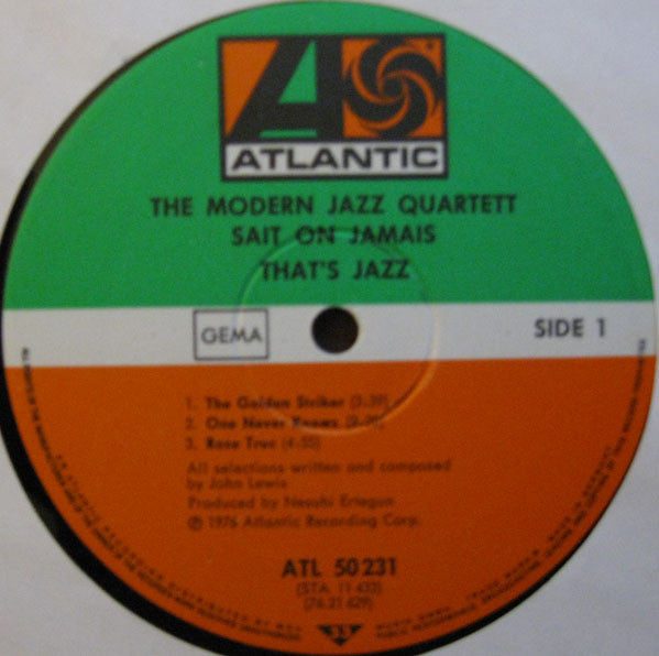 The Modern Jazz Quartet : Sait On Jamais (LP, Album, RE, Gat)