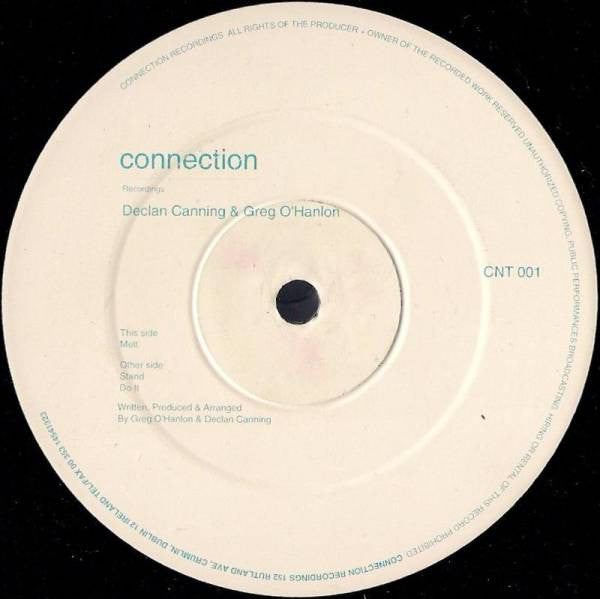 Declan Canning & Greg O'Hanlon : Melt / Stand / Do It (12")