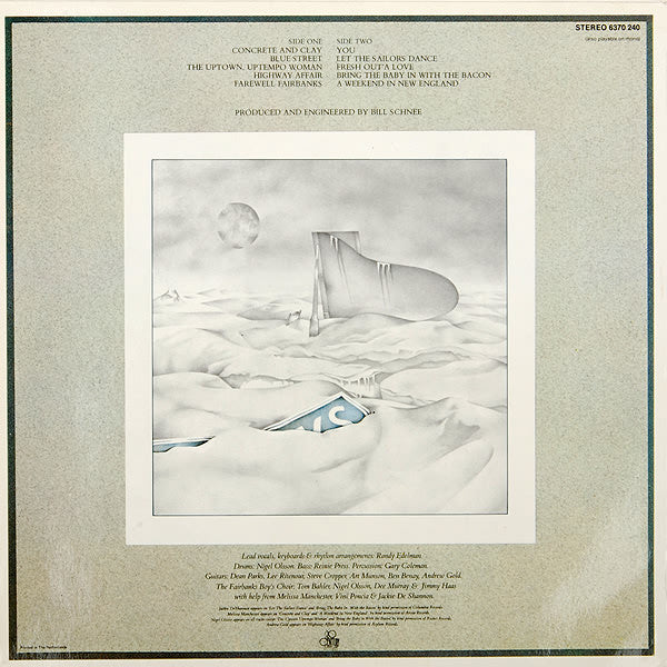 Randy Edelman : Farewell Fairbanks (LP)