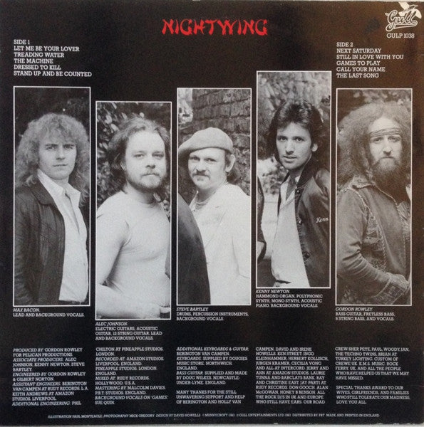 Nightwing : Stand Up And Be Counted (LP, Album)