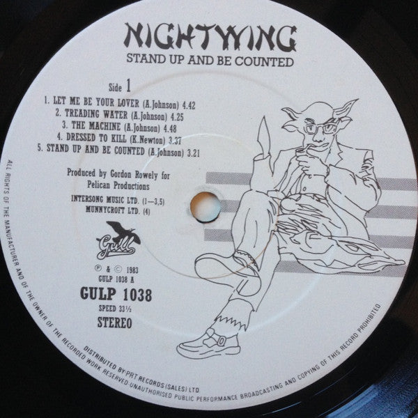 Nightwing : Stand Up And Be Counted (LP, Album)