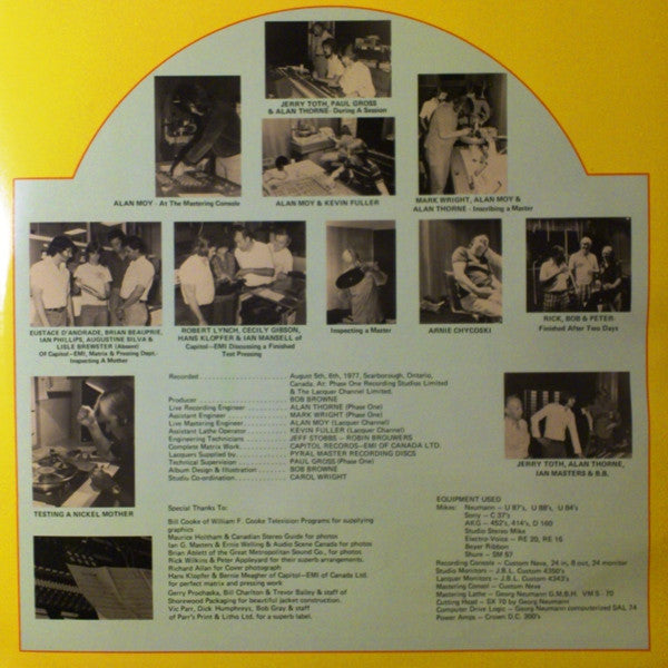 Peter Appleyard : Presents (LP, Album, Ltd, Whi)