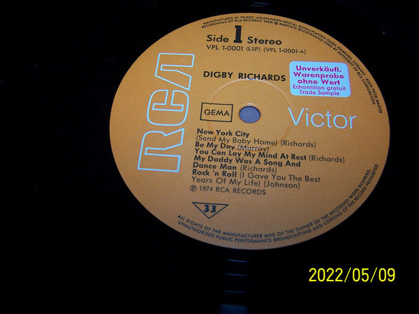 Digby Richards : Digby Richards (LP)