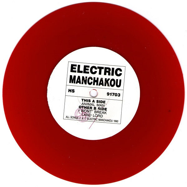 Electric Manchakou : Animal Man (7", Num, Red)